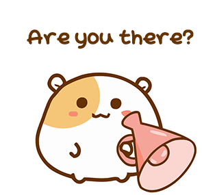 Hamster Bun Cute Sticker - Hamster Bun Cute Adorable Stickers