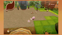 a screenshot of a video game that says keep ' ting and get bigger ' on the bottom