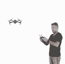 video mattie drone fly high sky