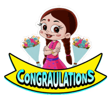 congratulations chutki chhota bheem congrats best wishes