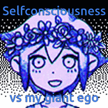Self-consciouness Vs My Giant Ego Big Ego GIF - Self-consciouness Vs My Giant Ego Big Ego Self Conscious GIFs