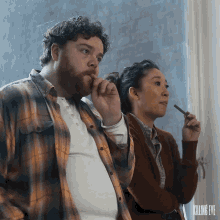 Chewing Sandra Oh GIF - Chewing Sandra Oh Eve Polastri GIFs