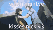 When Mantve Kisses Nick Mantve GIF - When Mantve Kisses Nick Mantve GIFs