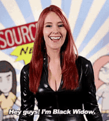 Black Widow Latex GIF - Black Widow Latex Catsuit GIFs