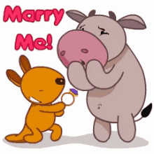 Animated Cow GIF - Animated Cow Marry Me GIFs