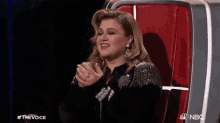 Exhale Kelly Clarkson GIF - Exhale Kelly Clarkson The Voice GIFs