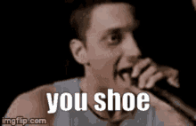 Shoe Eminem GIF - Shoe Eminem Glue GIFs