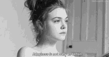 elle fanning happiness is not an option sad