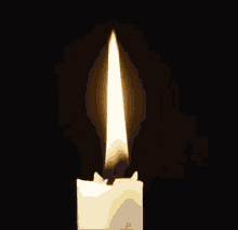 candle fire