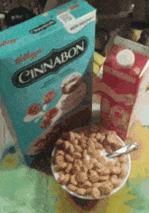 Cinnabon Cereal GIF - Cinnabon Cereal Kelloggs GIFs