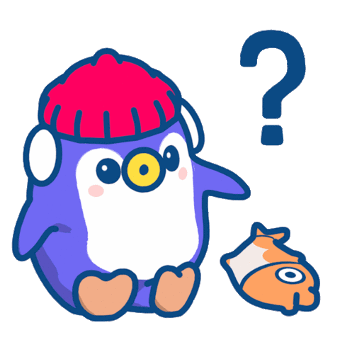 Asking Blowfish Sticker - Asking Blowfish Questions Stickers