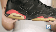 Colorway - Jordan Vi Infrared (1991 Original) GIF - Sole Collector Air Jordan Nike Air GIFs