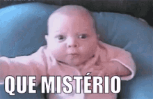 Mistério Bebe Desconfiado Desconfiança GIF - Baby Suspicious Mistrust GIFs