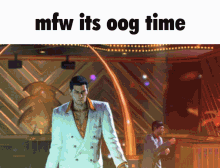 Oog Time Oog GIF - Oog Time Oog Yakuza GIFs