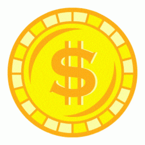 spinning dollar sign gif