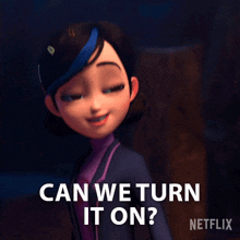 Can We Turn It On Claire Nuñez GIF - Can We Turn It On Claire Nuñez Trollhunters Tales Of Arcadia GIFs