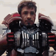 Xavier Iron Man GIF