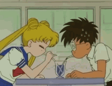 Sailor Moon Date GIF - Sailor Moon Date Anime Love GIFs