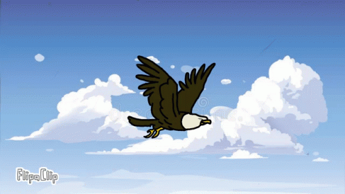 Flying Eagle Eagle GIF - Flying Eagle Eagle Animated Eagle - Discover &  Share GIFs