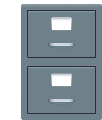 File Cabinet Objects Sticker - File Cabinet Objects Joypixels Stickers