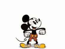 oh boy mickey mouse