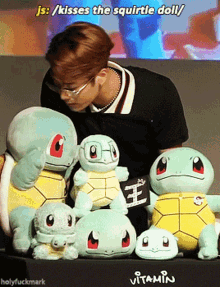 got7 jackson wang squirtle
