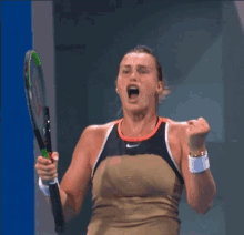 Sabalenka Aryna Sabalenka GIF - Sabalenka Aryna Sabalenka Come On GIFs