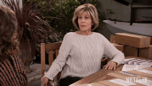 I Blew It Its Over Jane Fonda GIF - I Blew It Its Over Jane Fonda Grace Hanson GIFs