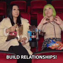 Build Relationships Goldie Chan GIF