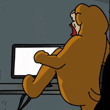a close up of a cartoon character 's torso with a white line going through it