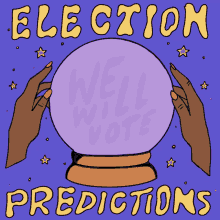 vote spooky season election liberal crystal ball