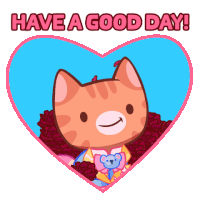 Good Morning Morning Cat Sticker
