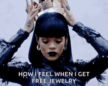 How I Feel When I Get Free Jewelry GIF
