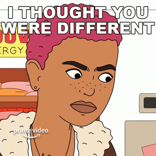 I Thought You Were Different Derica GIF - I Thought You Were Different Derica Fairfax GIFs