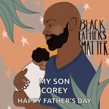 Happy Fathers Day Papa GIF - Happy Fathers Day Papa Black Fathers Day GIFs