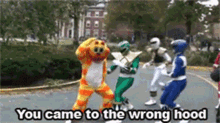 Came To The Wrong Hood Beat Up GIF - Came To The Wrong Hood Beat Up Power Rangers GIFs