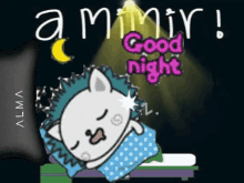 a mimir sleeping sleep good night night night