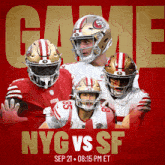 San Francisco 49ers Vs. New York Giants Pre Game GIF - Nfl National Football League Football League GIFs