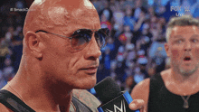 The Rock Pat Mcafee GIF - The Rock Pat Mcafee Shocked Face GIFs