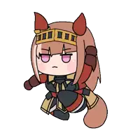 a cartoon drawing of a girl with long brown hair and a crown on her head