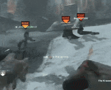 a video game is being played where the player can pick up a knit