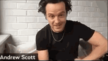 Andrew Scott Fix Hair GIF - Andrew Scott Fix Hair Scratch Nose GIFs
