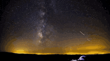 Time Lapse Over Yosemite With Busy Jet Lane Traffic GIF - Beautiful Nature Science GIFs