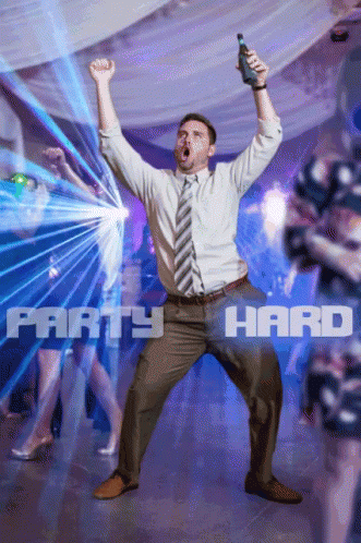party hard dance gif