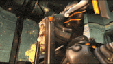 a computer generated image of a man with a sword