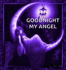 Goodnight Angels GIF - Goodnight Angels Moon GIFs