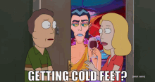Rick And Morty Mr Nimbus GIF - Rick And Morty Mr Nimbus Getting Cold Feet GIFs