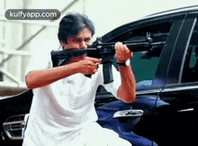 Powerstar Gun Blazing.Gif GIF - Powerstar Gun Blazing Pspk Pawan Kalyan GIFs