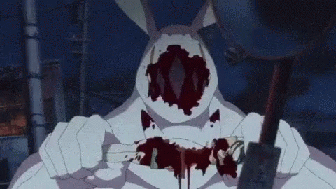 Anime Gore GIF - Anime Gore Bunny - Discover & Share GIFs