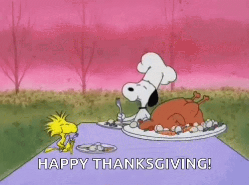 Snoopy Eating GIF – Snoopy Eating Happy Thanksgiving – discover and ...